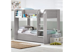 Mars Grey Oak Bunk W/Drawer - room