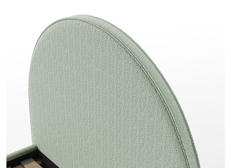 Moon Green Ottoman Bed - detail