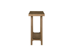 Massimo Oak Console Table – Cashew Brown Finish | Modern Solid Oak Occasional Tables