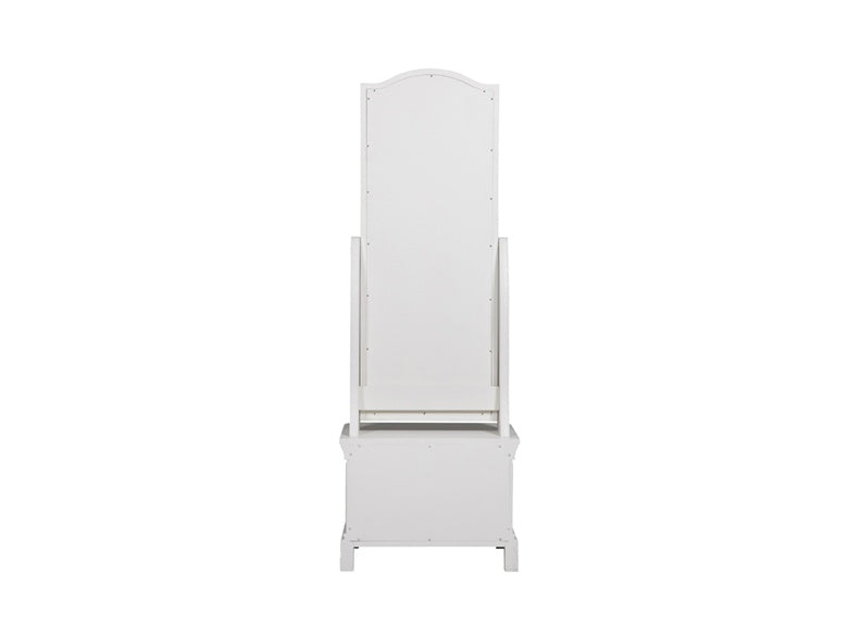 Mabel Bone Cheval Mirror - rear