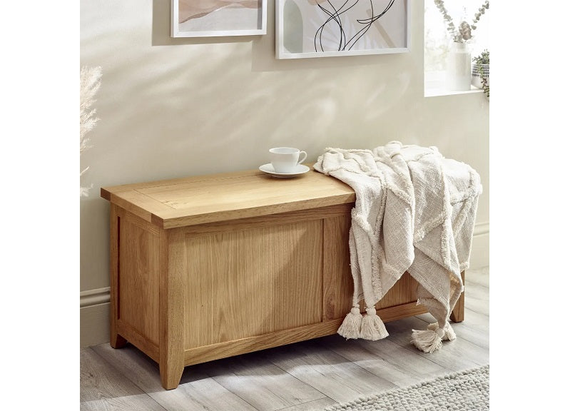 Mallory Storage Bench - closed