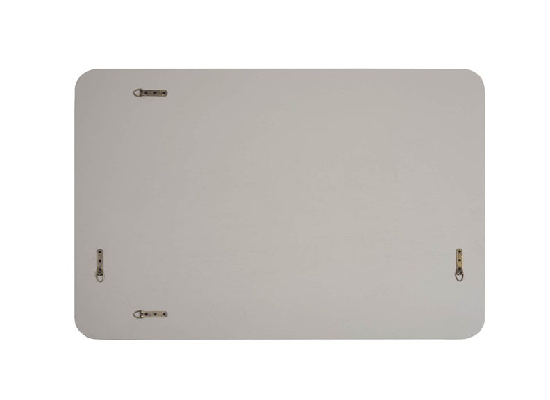 Mondello Dressing Table Set – Washed Oak & Elm Wood Wall Mirror