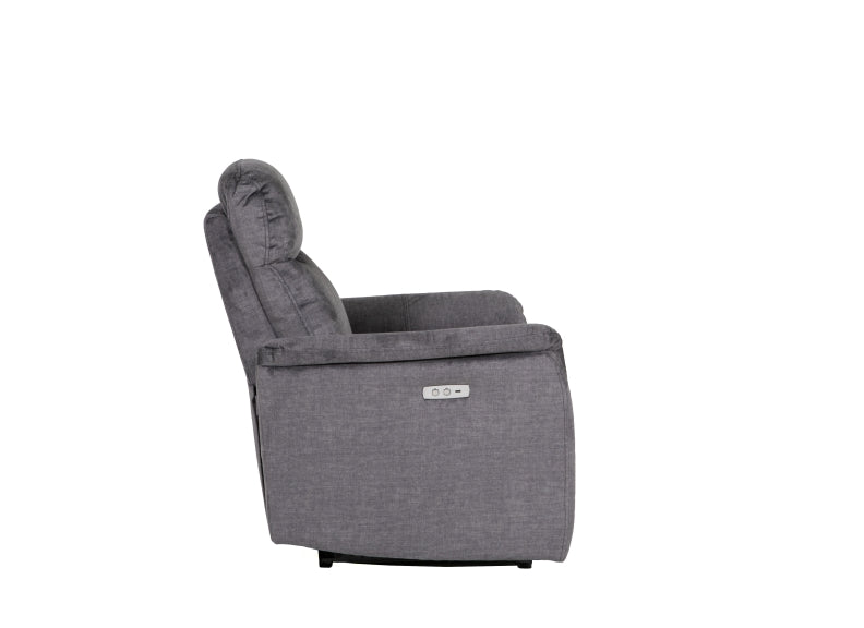 Mortimer Graphite Powered Armchair - side