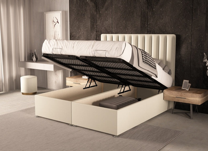 Meraki Storage Bed - open
