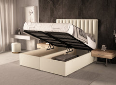 Meraki Storage Bed - open