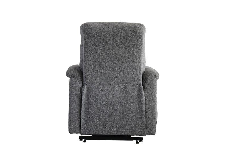 Millie Lift & Rise Dual Motor Armchair – Remote Controlled Recliner in Grey or Latte Woven Fabric