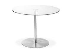 Milan Round Glass Table