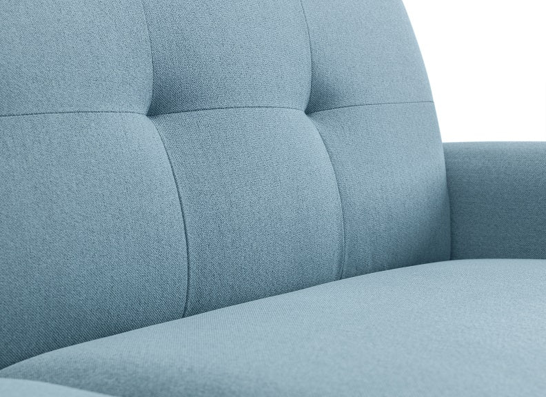 Monza Blue Armchair - detail