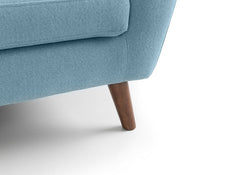 Monza Blue Armchair - leg