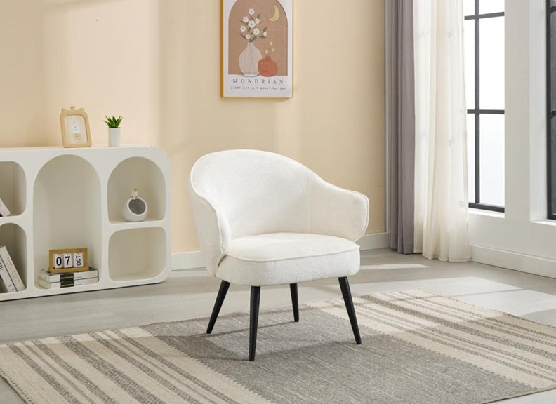 Morgan Cream Accent Chair - 1