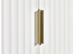 Murano White Wardrobe - handle