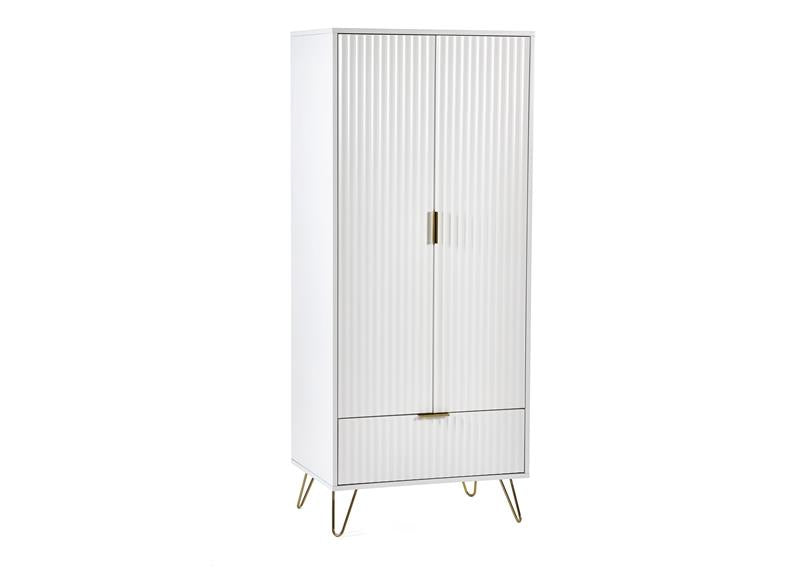 Murano White Wardrobe - 1