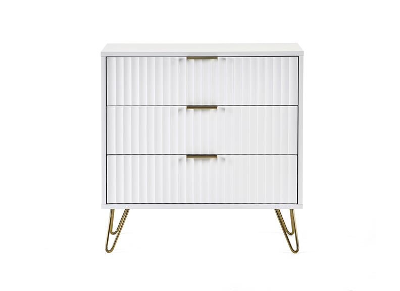 Murano 3 Drawer Chest - front