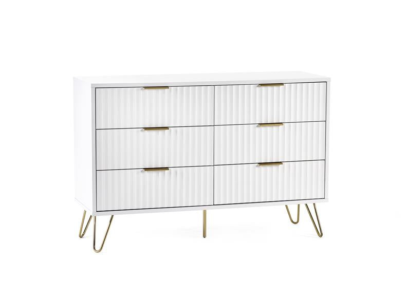 Murano White Wide Chest - 1