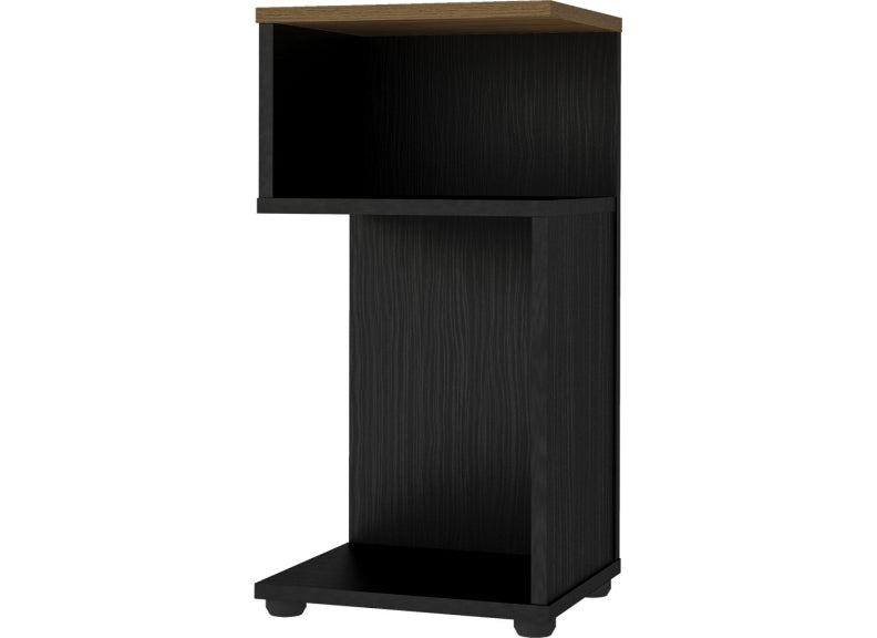 Naples Black/Pine Plant Stand Table - 2