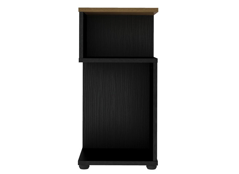 Naples Black/Pine Plant Stand Table - 1