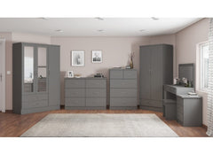 Nevada Full Grey Bedroom Collection