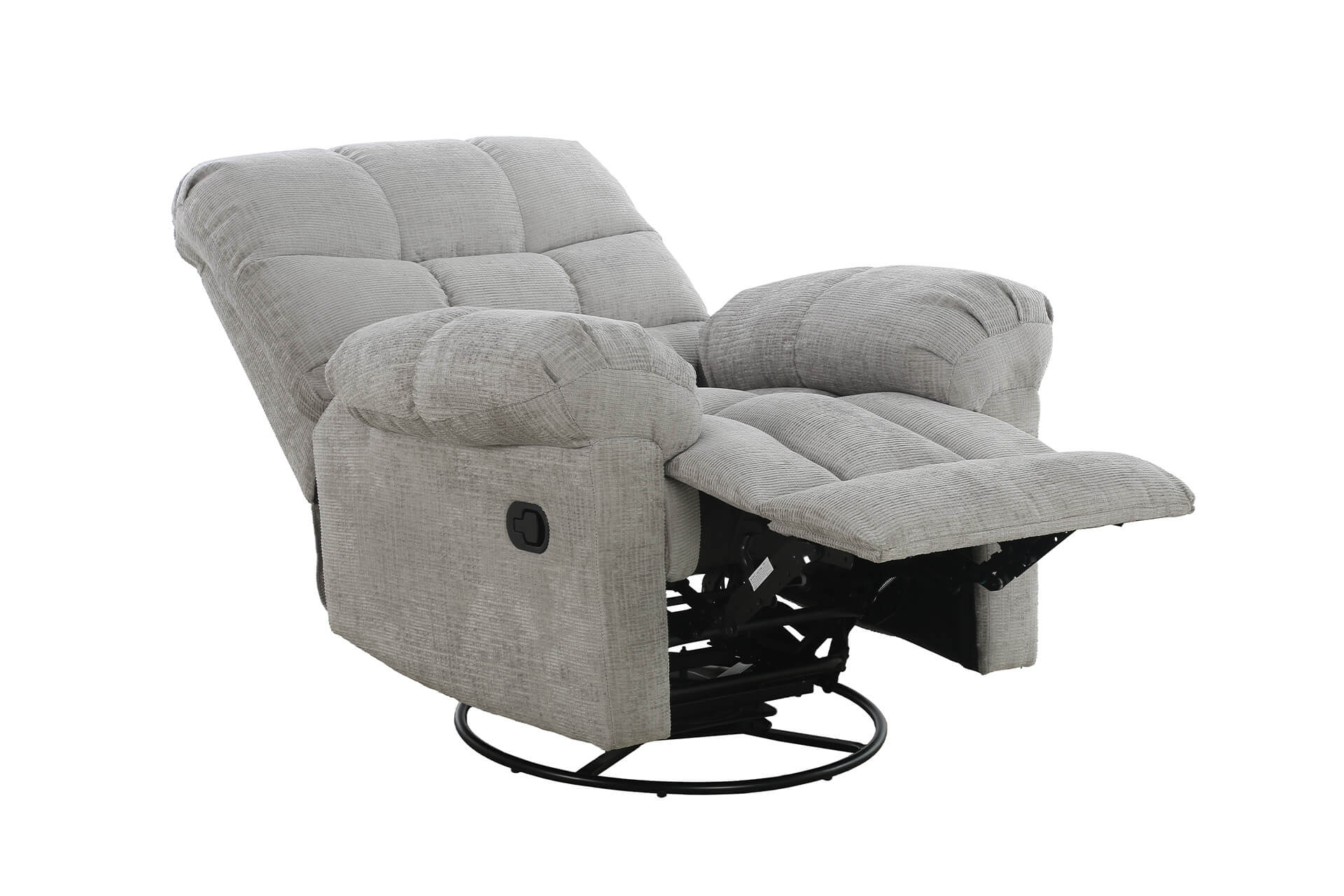 Nellie Grey Glider Chair - 1