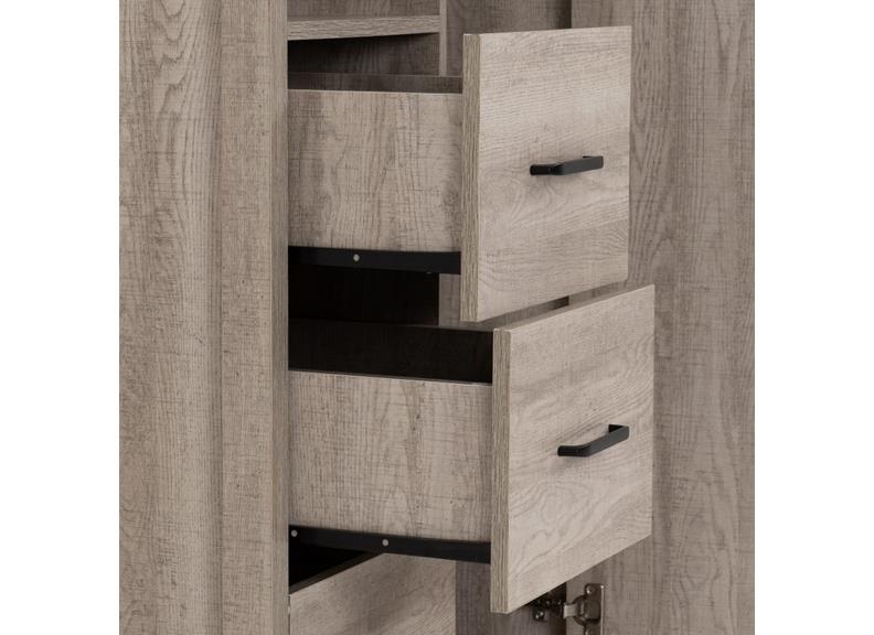 Oliver Open-Shelf Wardrobe - detail