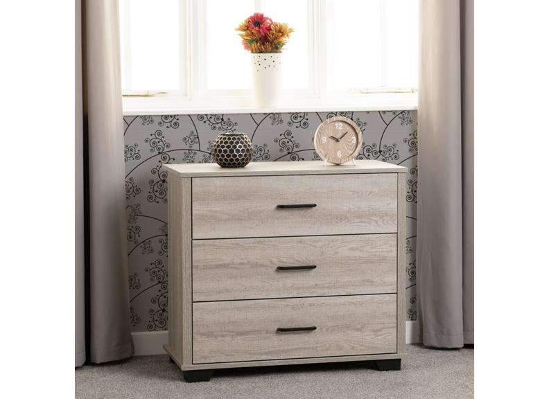 Oliver Three Drawer Chest - room