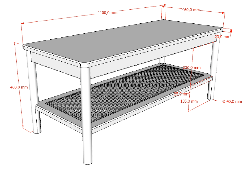 Olive Bench (VIP)