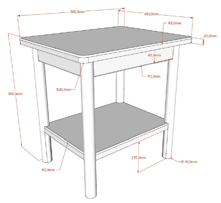 Olive Nightstand (VIP)