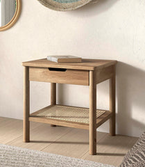 Olive Nightstand With Drawer (VIP)