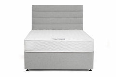 Ortholite Complete Bed Set - 3 ft Divan Bed With Headboard And Fabric Colour Options