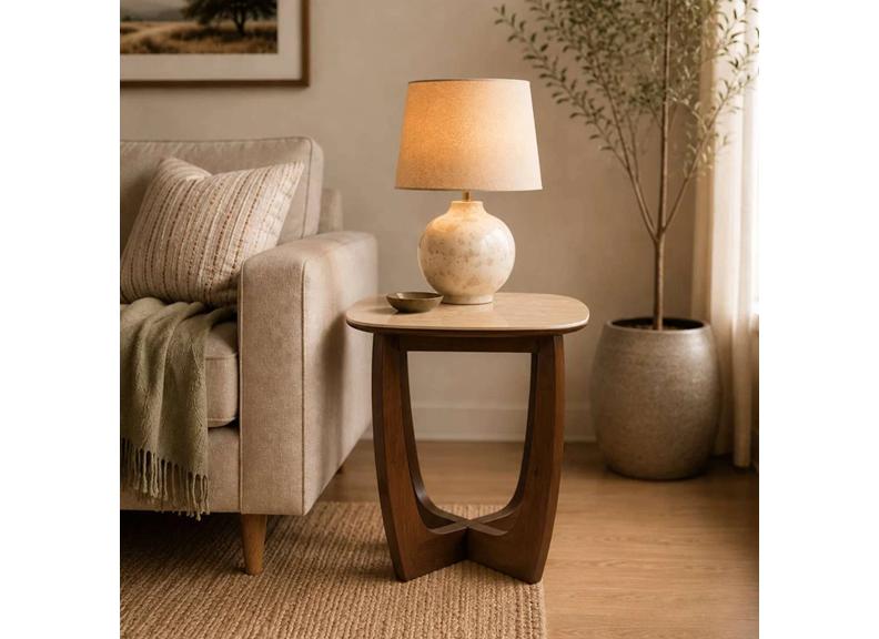 Portland Lamp Table - room