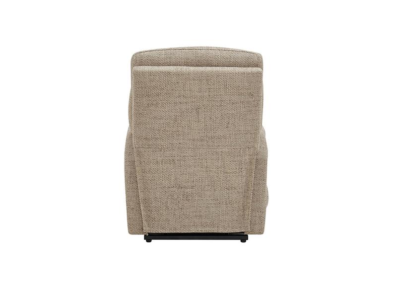Prescot Lift & Rise Dual Motor Armchair – Remote Controlled Recliner in Dark Grey or Oatmeal Fabric