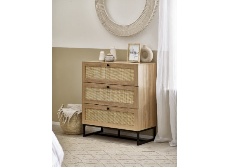 Padstow Three Drawer Chest - room