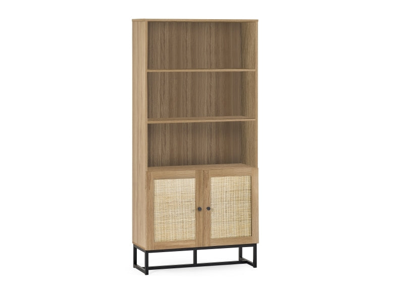 Padstow Oak Tall Bookcase - 2
