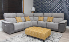 Poppy Yellow Set W/Corner Sofa