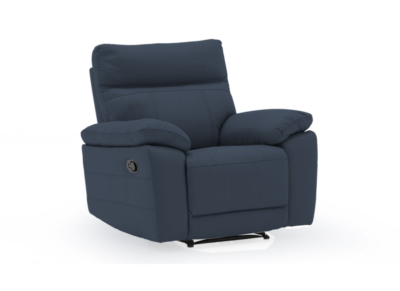 Positano Indigo Blue Reclining Armchair