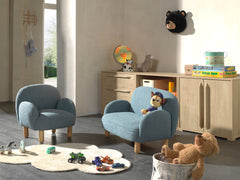 Rocky Sofa Double Mini Bouclé Davis Blue (VIP)
