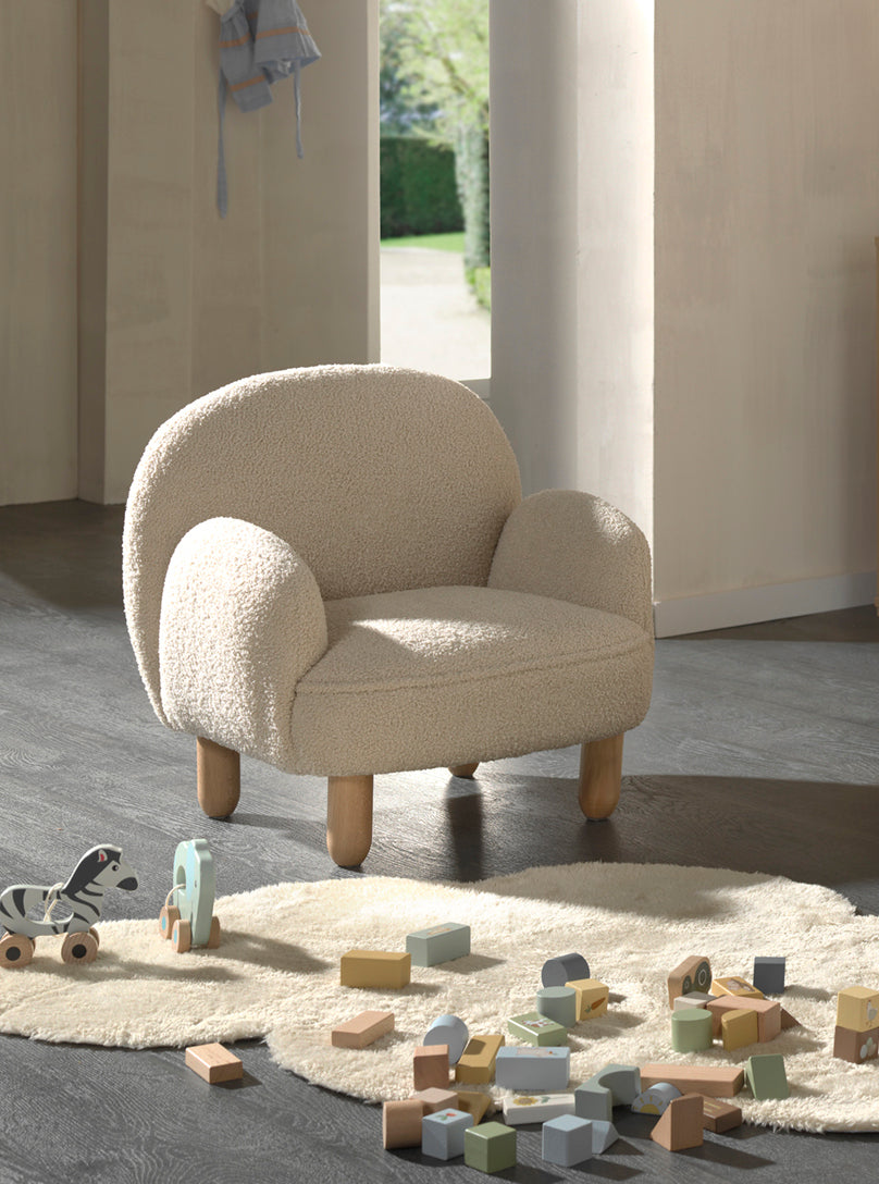 Rocky Sofa Simple Mini Bouclé Davis Beige (VIP)