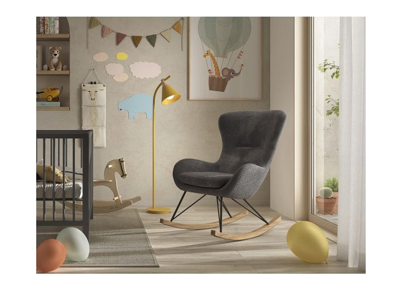 Rocky Coloured Fabric Rocking Chairs(Pre-Order For Mar 2024)