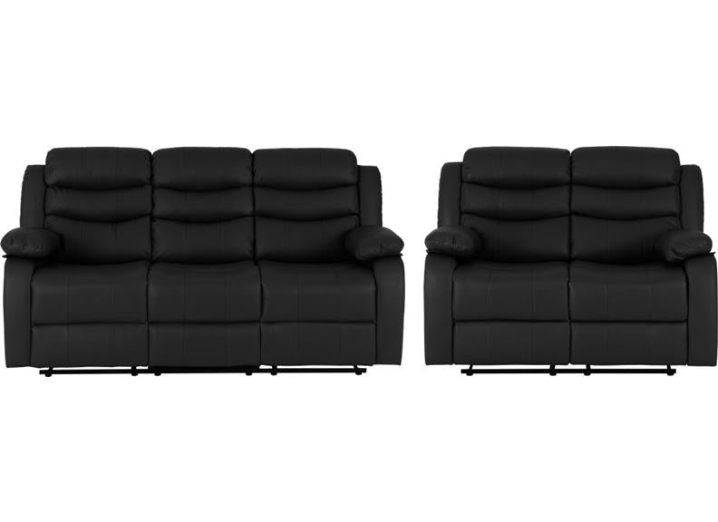 Roma Manual Reclining 2RR+3RR Sofas - Manual Recliner Living Room Sofa Set