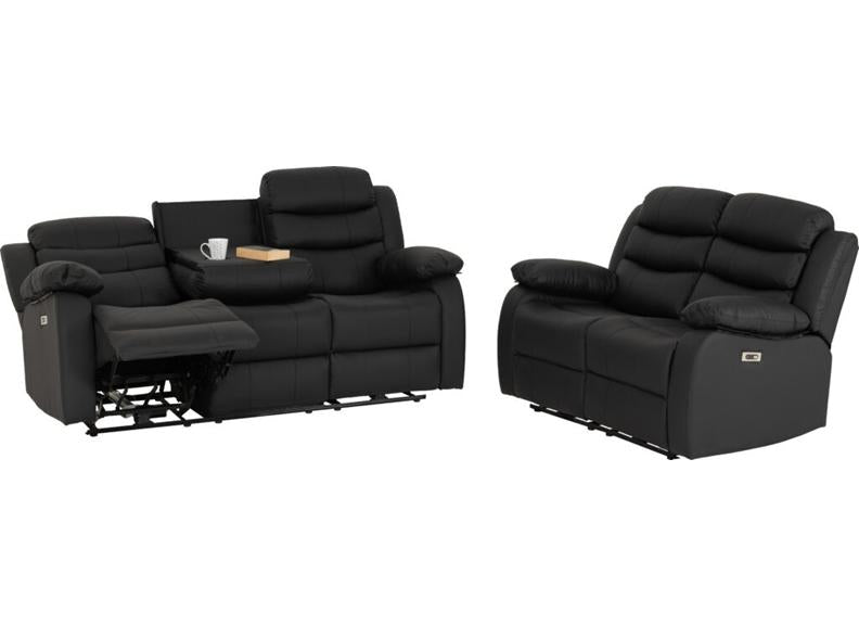 Roma Powered Reclining 2PP+3PP Sofas - Electric Powered Recliner Living Room Sofas