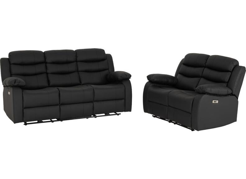 Roma Powered Reclining 2PP+3PP Sofas - Electric Powered Recliner Living Room Sofas