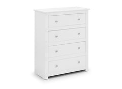 Radley White Four Drawer Chest Of Drawers
