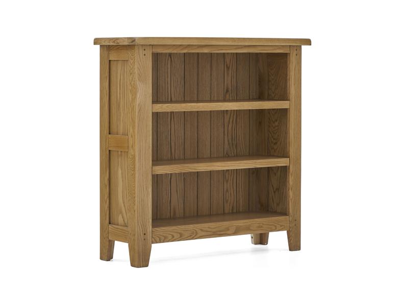 Burford Low Bookcase - side