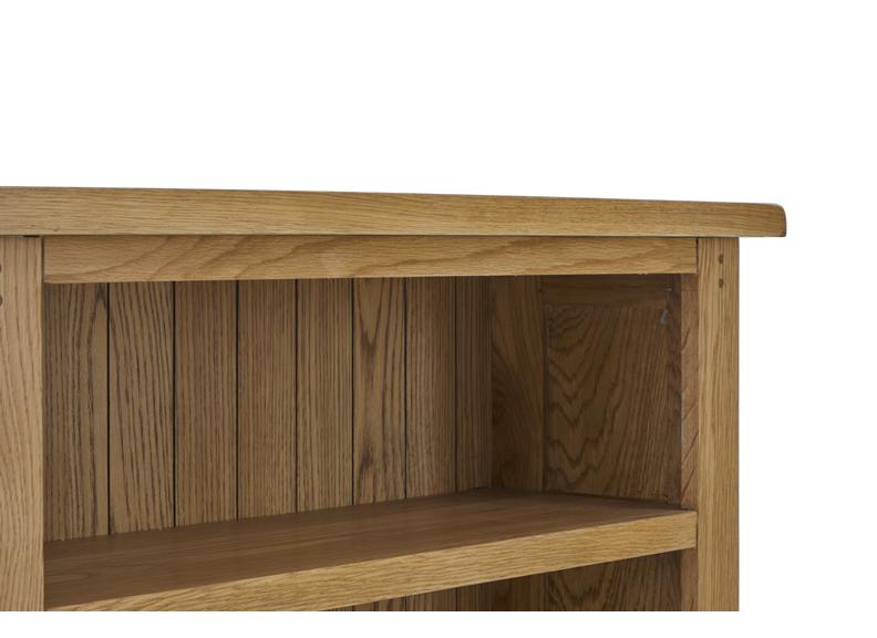 Burford Low Bookcase - top