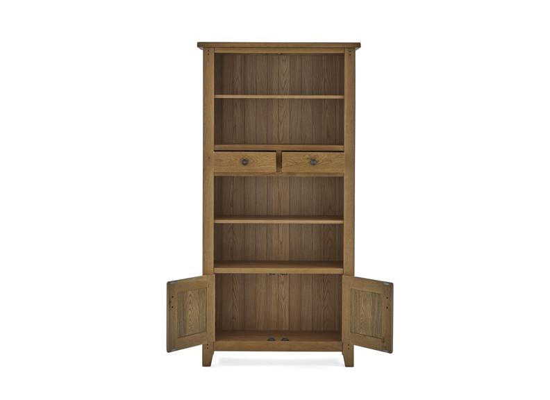 Burford Display Bookcase - open