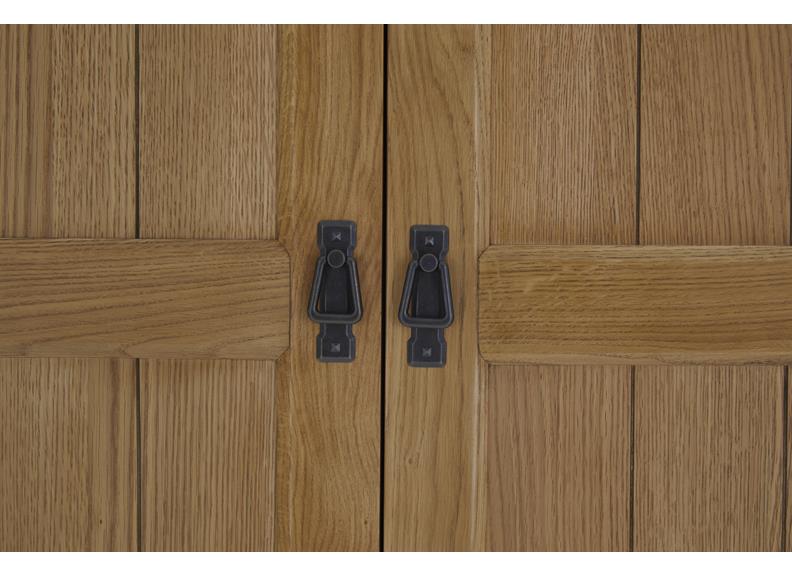 Burford Gents Wardrobe - handles