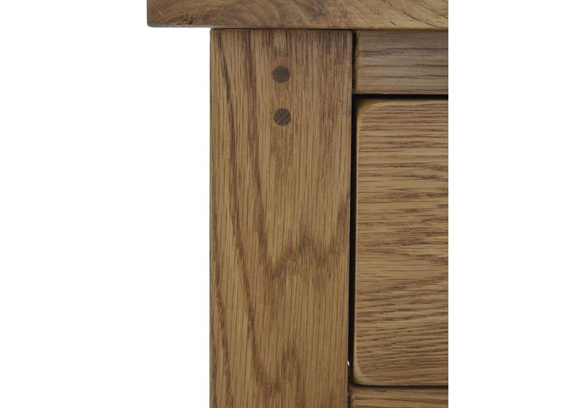 Burford Console Table W/Baskets - detail