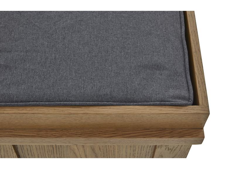 Burford Bench W/Baskets
