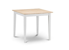 Rufford Ivory Ext. Dining Table - closed