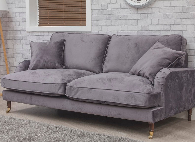 Rupert Grey Three Seat Sofa - 2