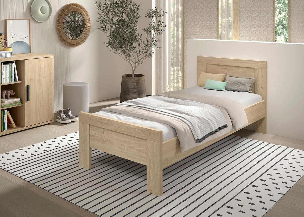 Sam Bed 90 X 200 Cm Oak (VIP)